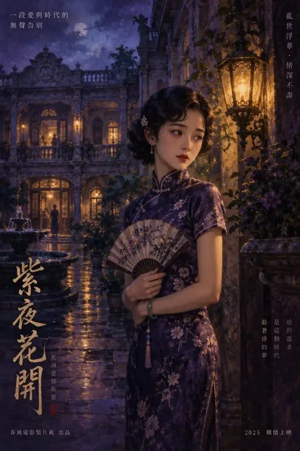 民国烟云录 - 红豆短剧谍战情感短剧 红豆短剧《民国烟云录》封面海报,谍战情感,72 集